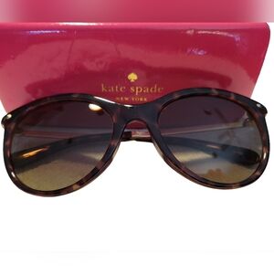 Kate Spade Amanda Tortoise Shell Cat Eye Sunglasses